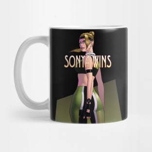 Sonya Blade Mortal Kombat v2 Mug